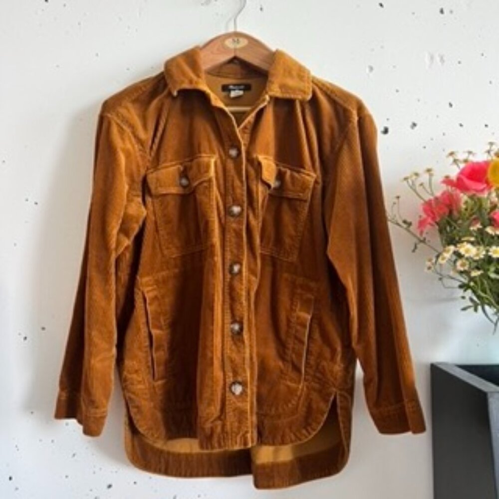 Madewell Corduroy Shirt Jacket